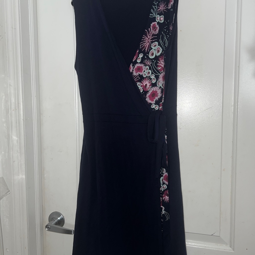 Brooklyn industries floral wrap dress XL